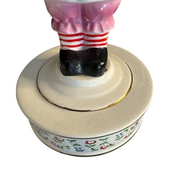 Vintage 1971 Bobbs Merrill Raggefy Ann Figurine Music Box Toyland - Picture 10 of 10